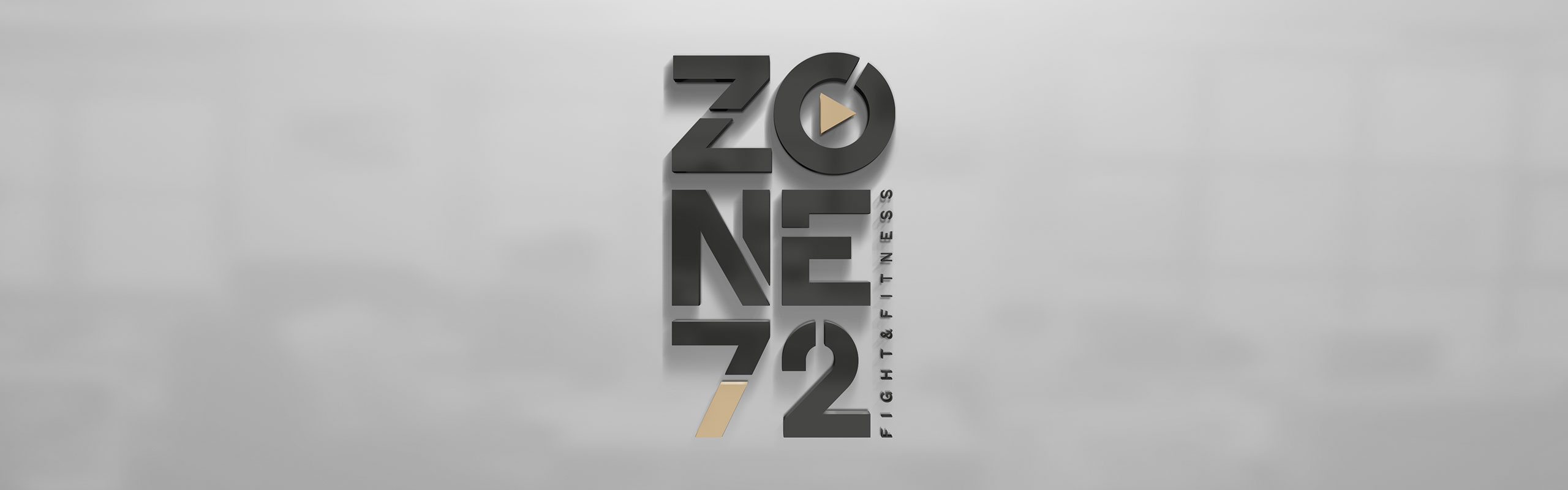 Zone 72 Fitness & Kampfsport Zentrum Logo by Hirschburg Werbeagentur