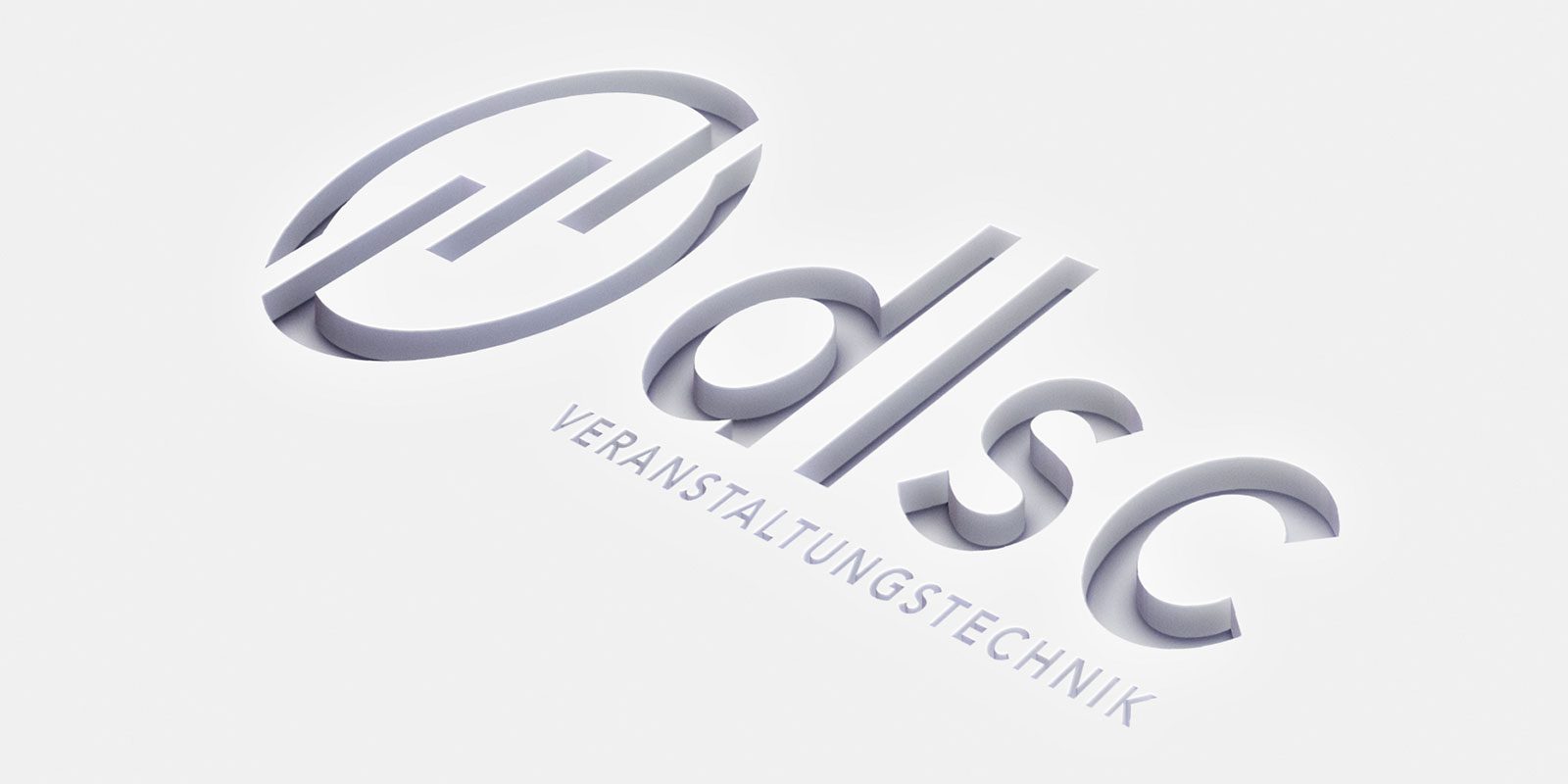 DLSC Veranstaltungstechnik Logo by Hirschburg Werbeagentur