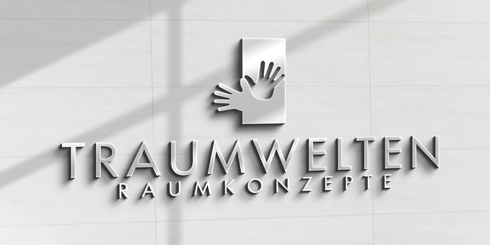 Traumwelten Balingen 3D Logo by Hirschburg Werbeagentur