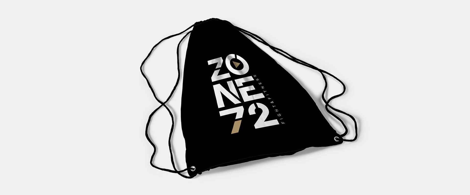 Zone 72 Fitness & Kampfsport Zentrum Gym bag by Hirschburg Werbeagentur